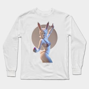 Naughty Easter Bunny Long Sleeve T-Shirt